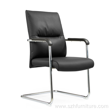 Black Conference Middle Ergonomic Office Chair